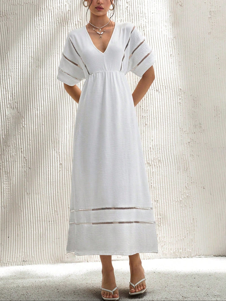 Rochie maxi Shein, alb