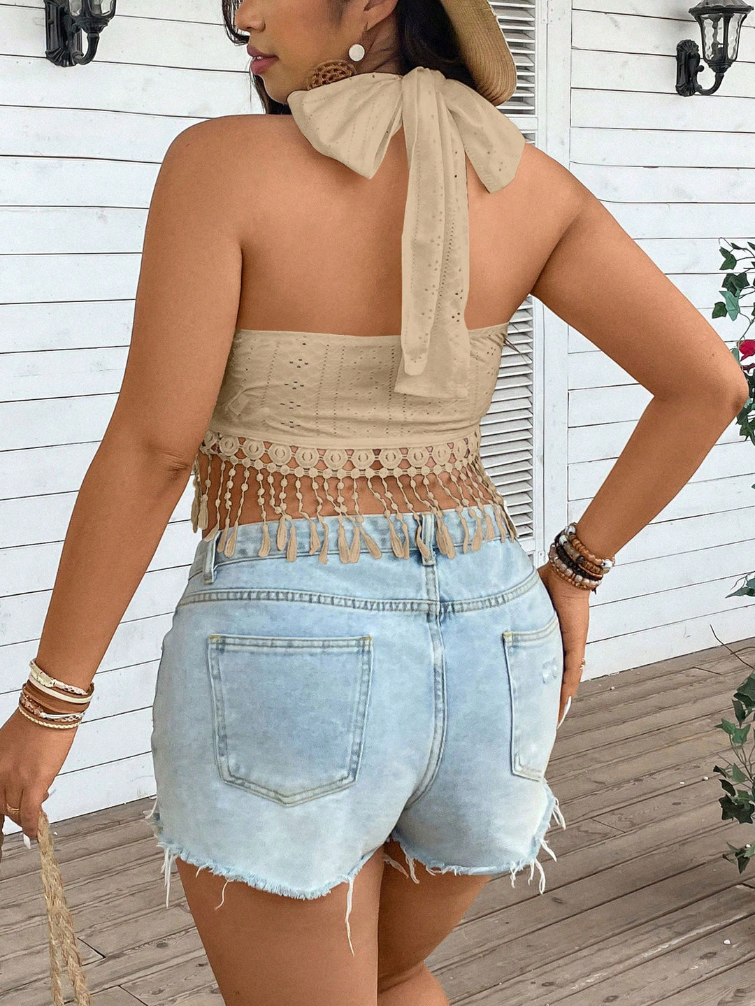 Top Shein, bej