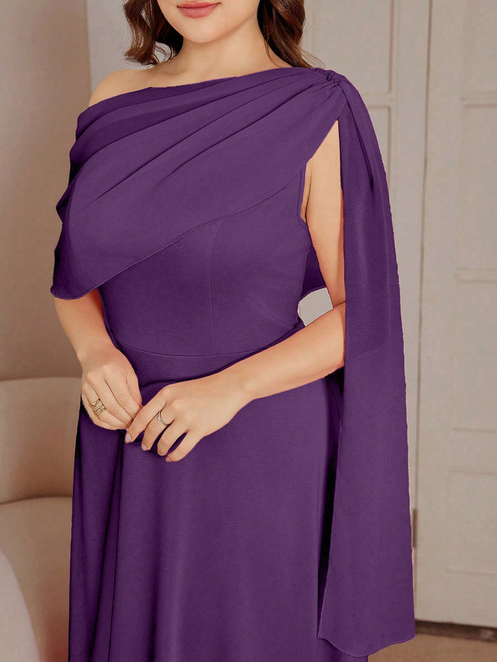 SHEIN midi ruha, lila