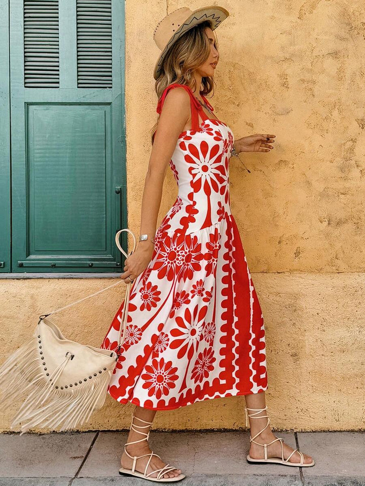 Rochie maxi SHEIN, mix culori