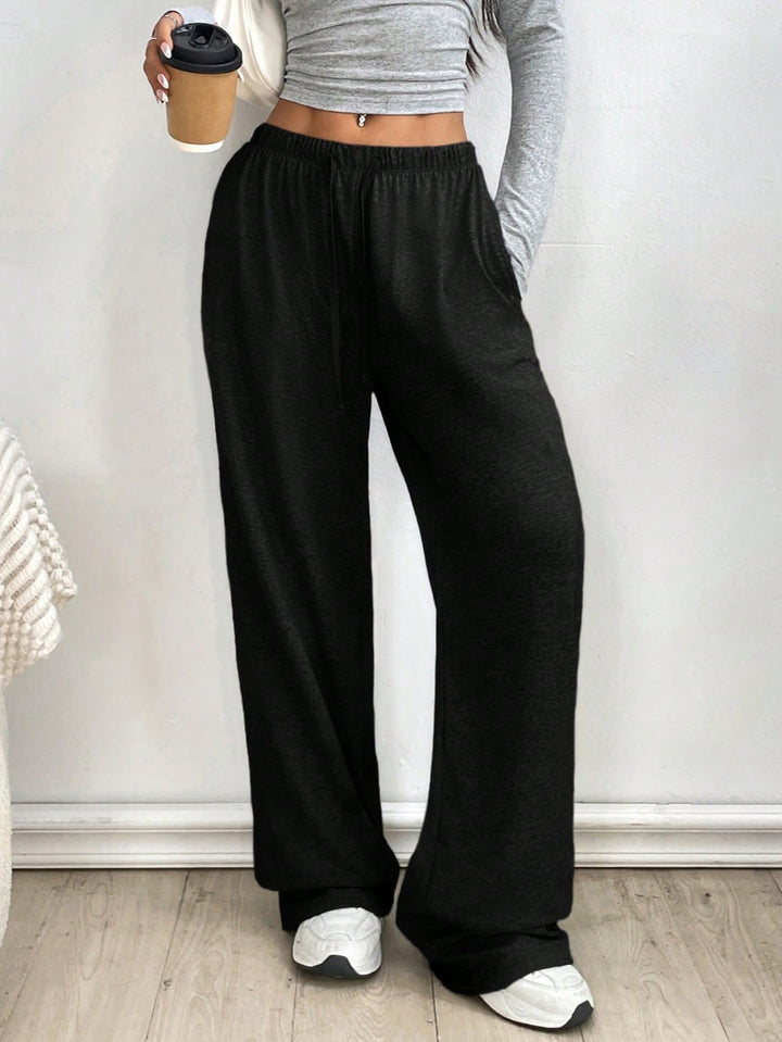Pantaloni SHEIN, negru