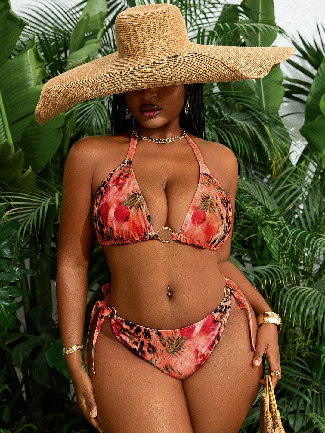 SHEIN bikini fürdőruha szett, vegyes színek