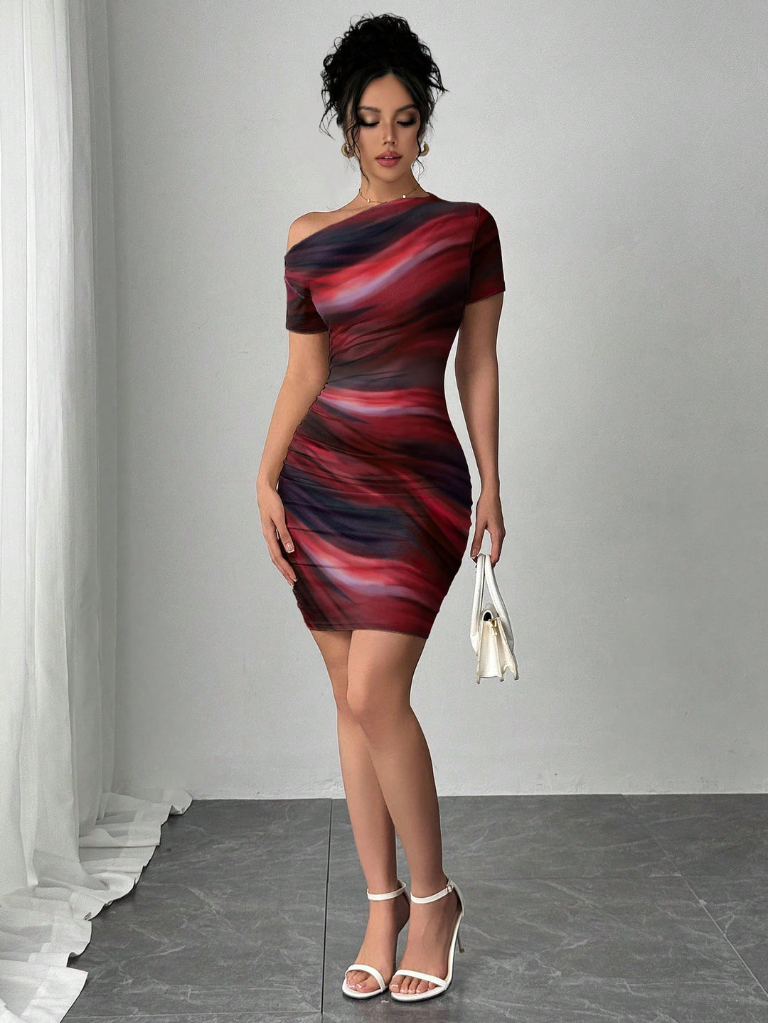 Rochie mini SHEIN, roșu