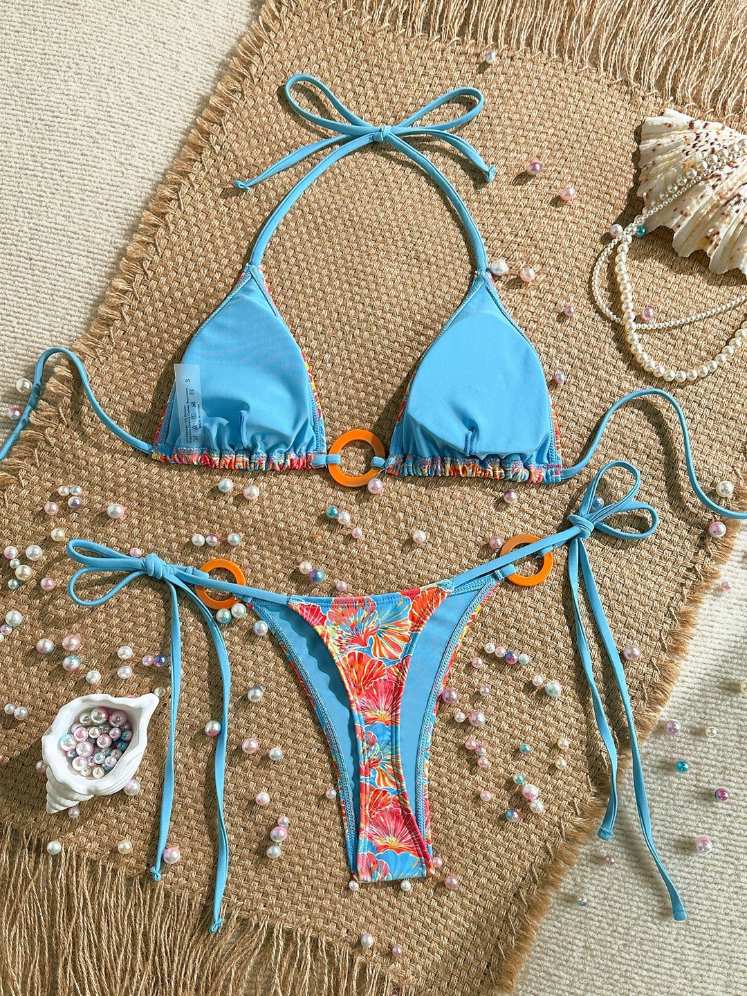 Set bikini SHEIN, mix culori