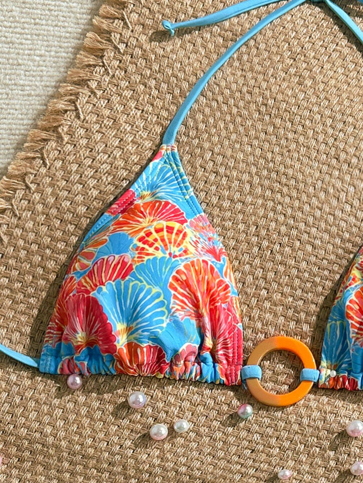 Set bikini SHEIN, mix culori