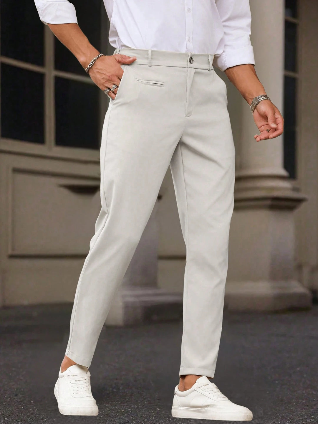Pantaloni SHEIN, bej