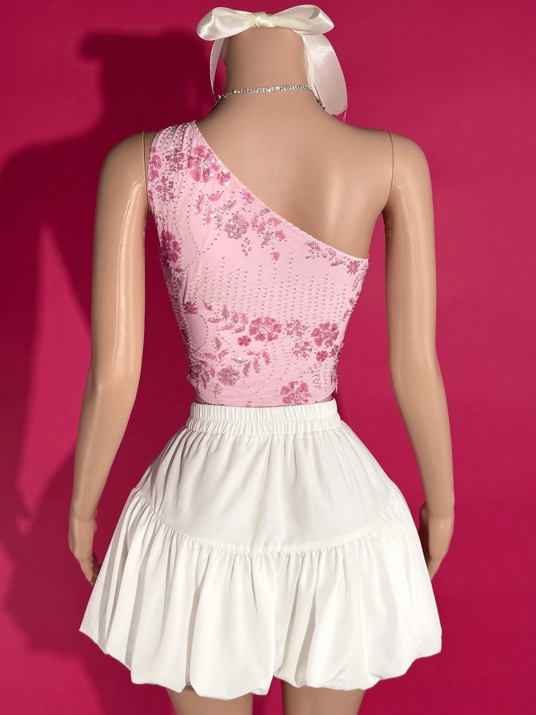 SHEIN top, rózsaszín
