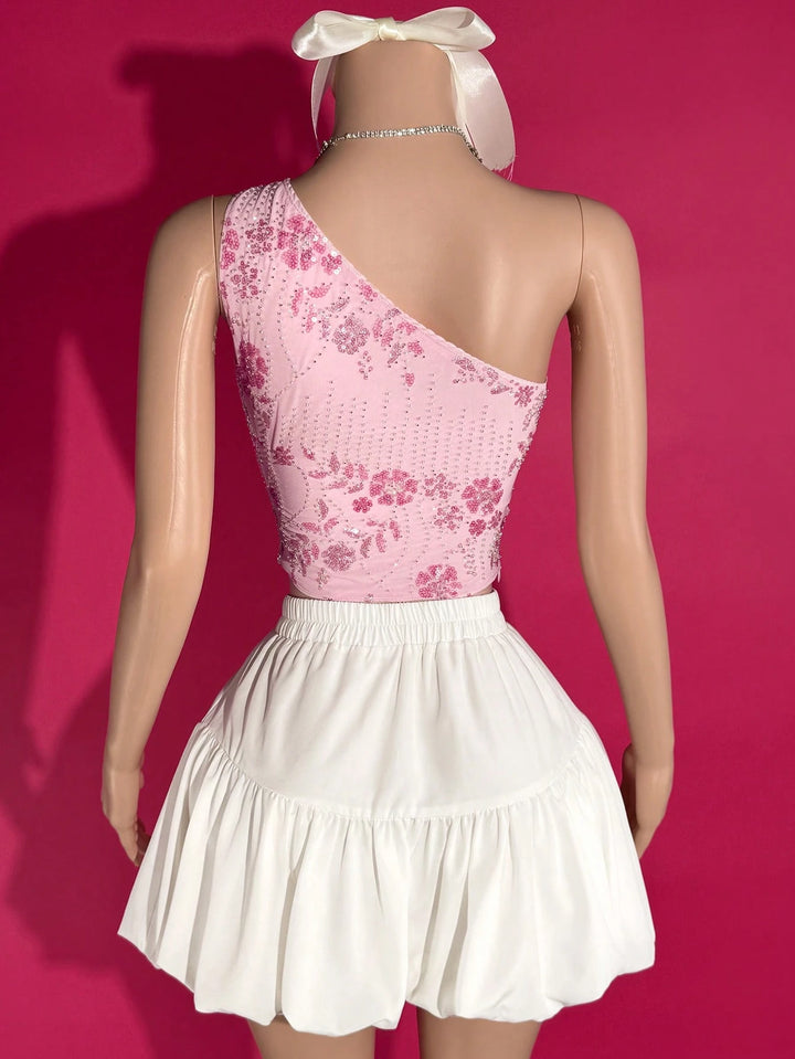 SHEIN top, rózsaszín
