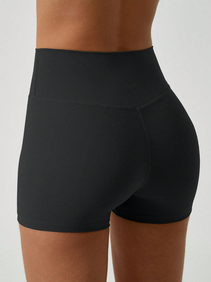 Pantaloni scurți SHEIN, negru