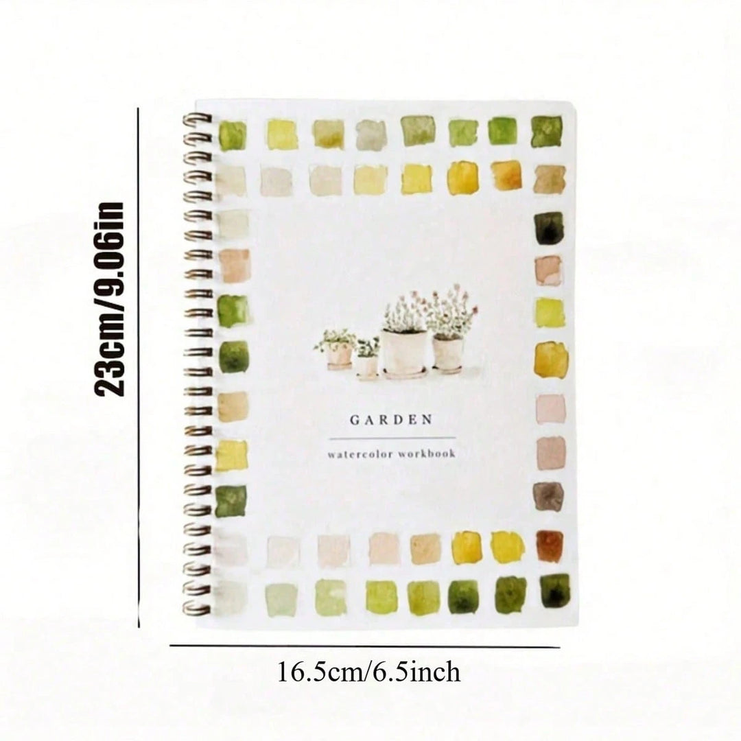 Caiet de lucru pentru acuarelă SHEIN, alb
