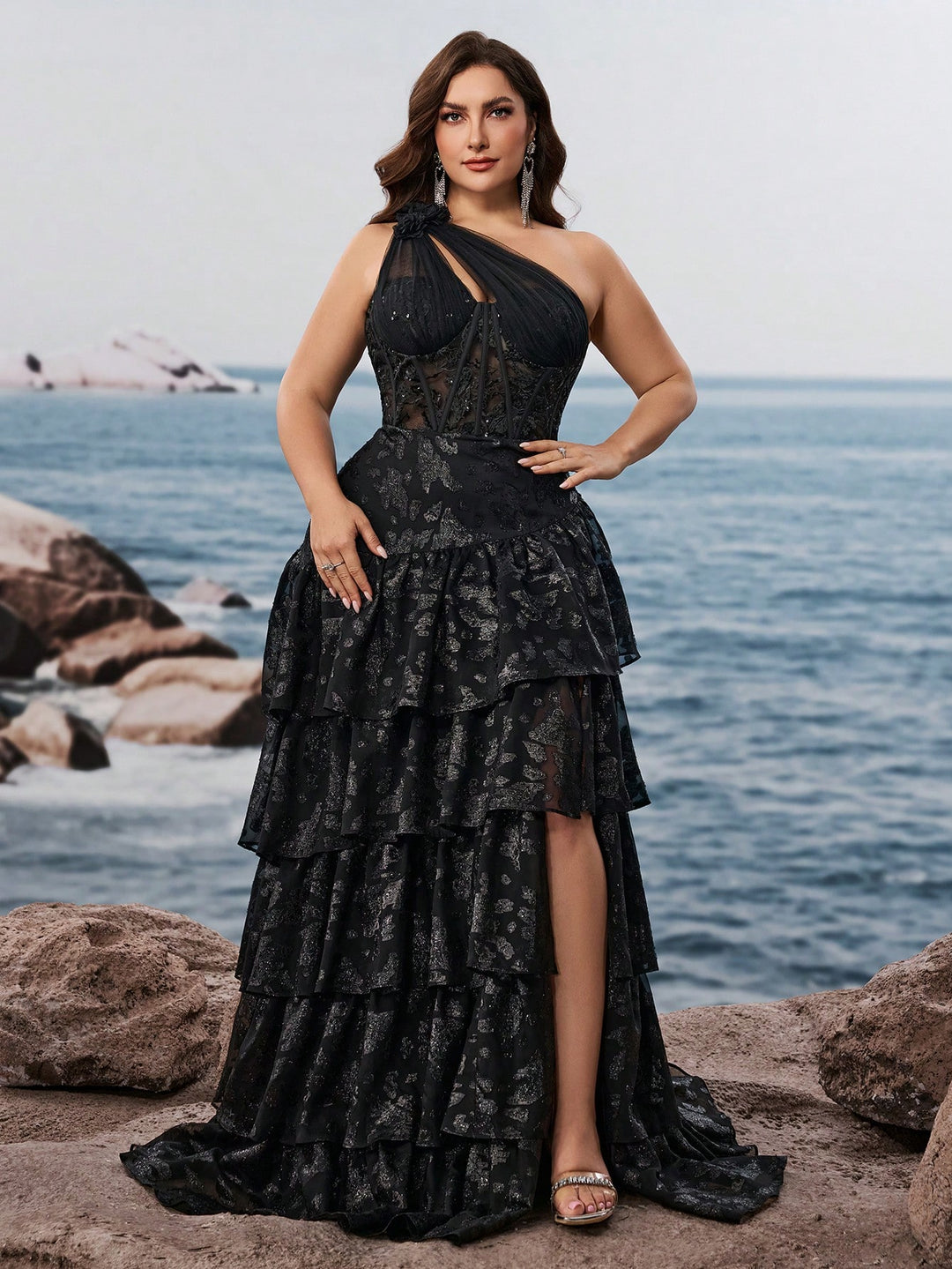 SHEIN ruha, fekete