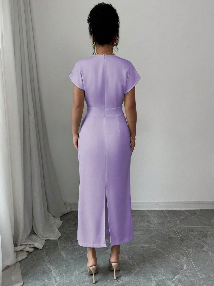 SHEIN maxi ruha, lila