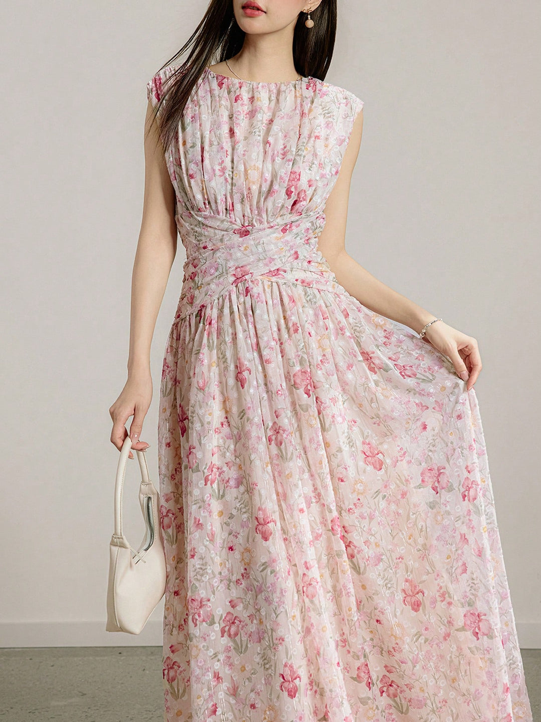 Rochie maxi SHEIN, mix culori