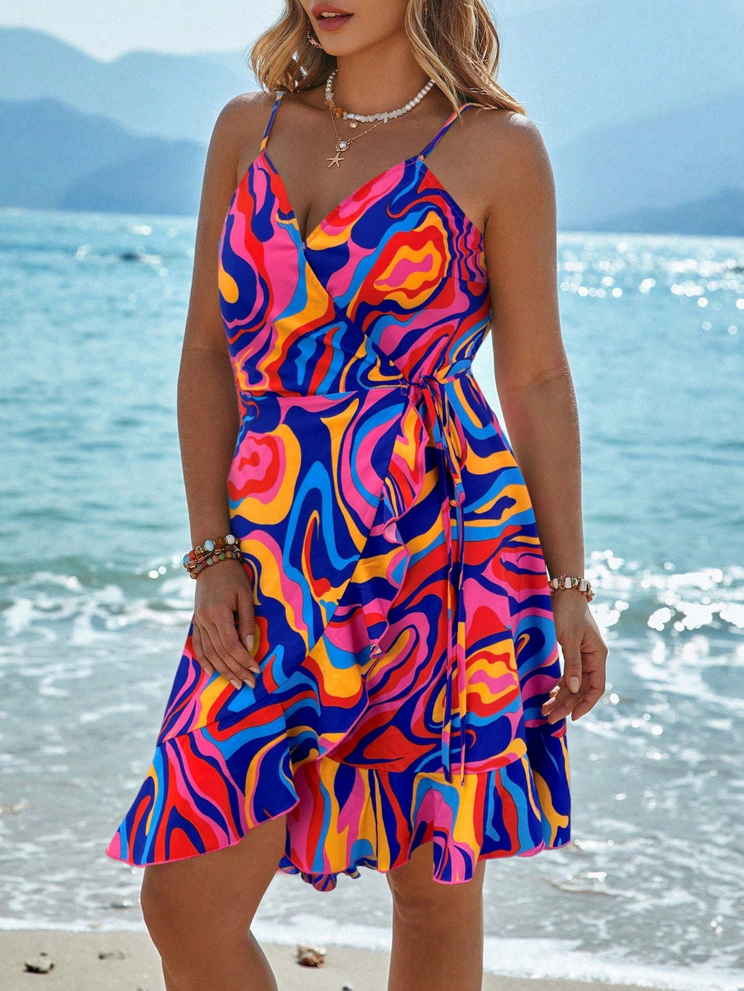 Rochie mini SHEIN, mix culori