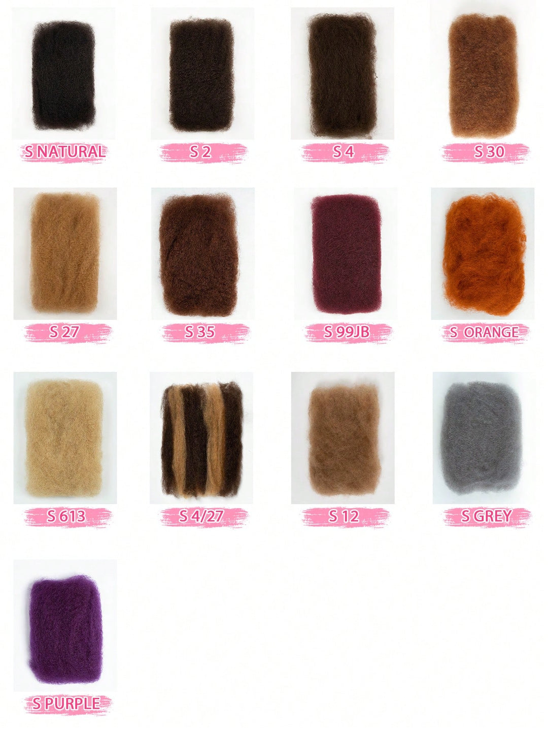 Extensie din păr natural SHEIN, negru