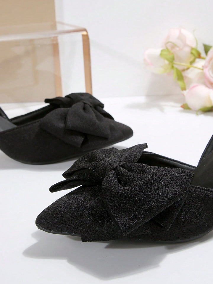 Pantofi cu toc SHEIN, negru