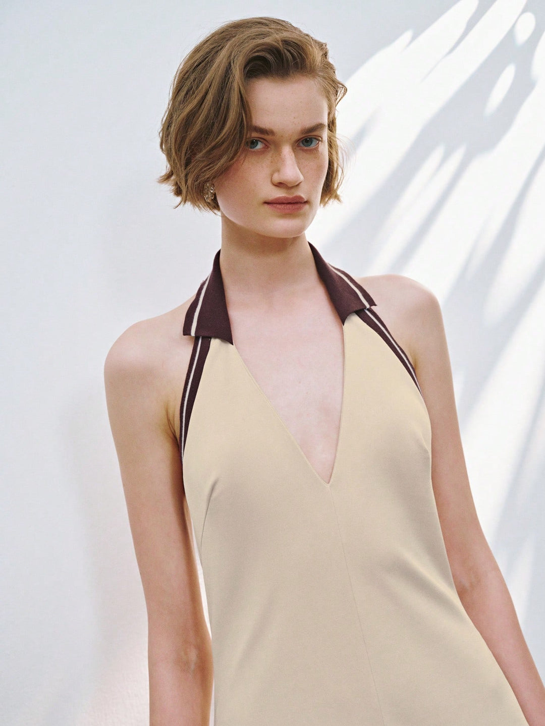 SHEIN mini ruha, bézs