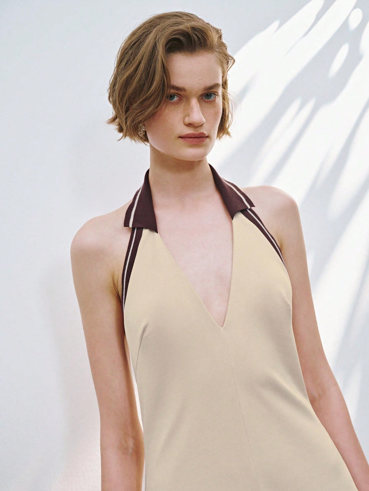 SHEIN mini ruha, bézs