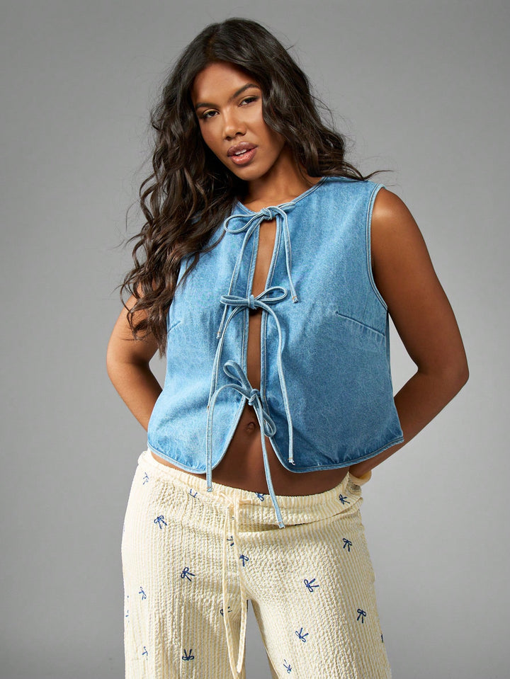 Top SHEIN, albastru
