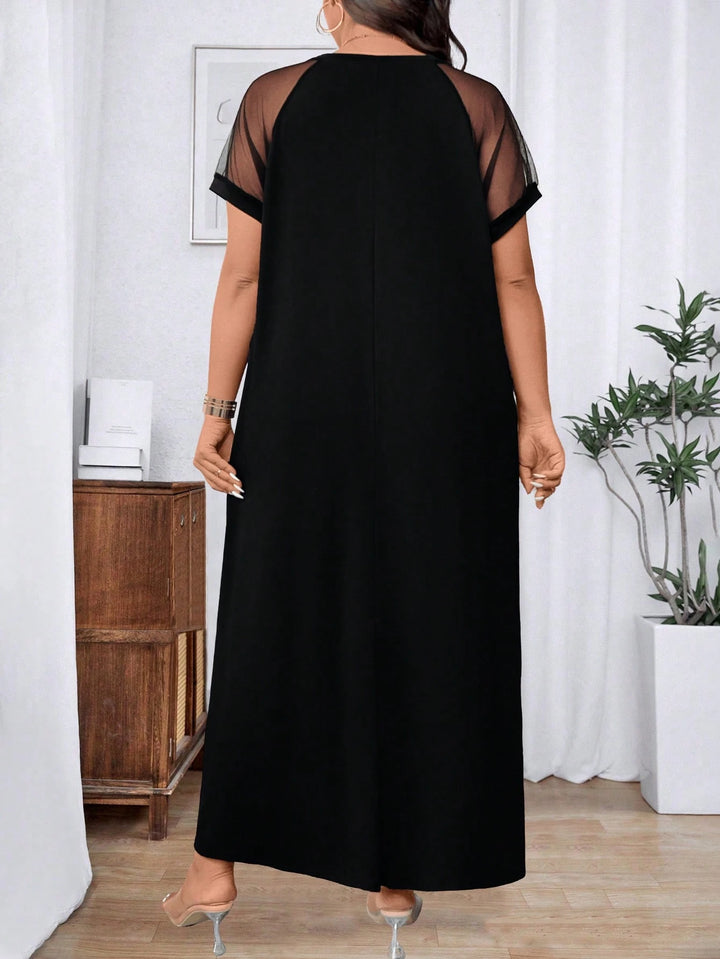 Rochie maxi SHEIN, negru