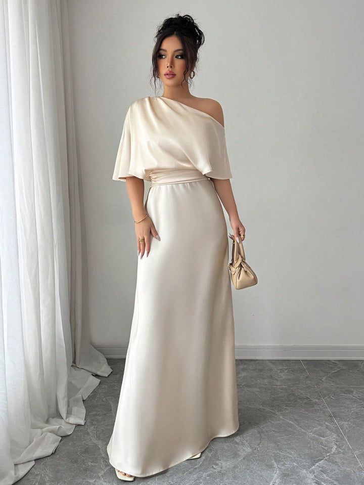 SHEIN maxi ruha, arany