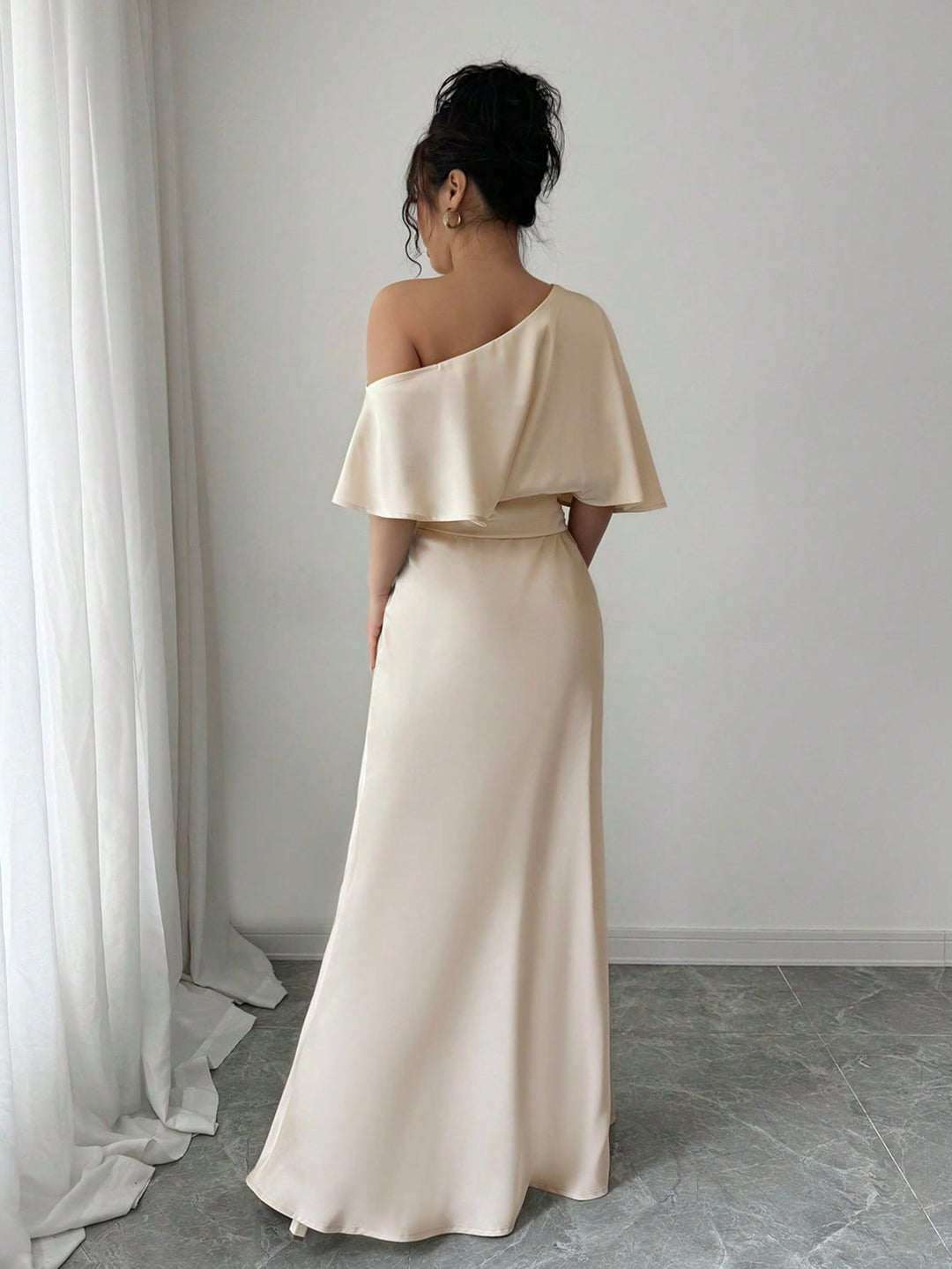 SHEIN maxi ruha, arany