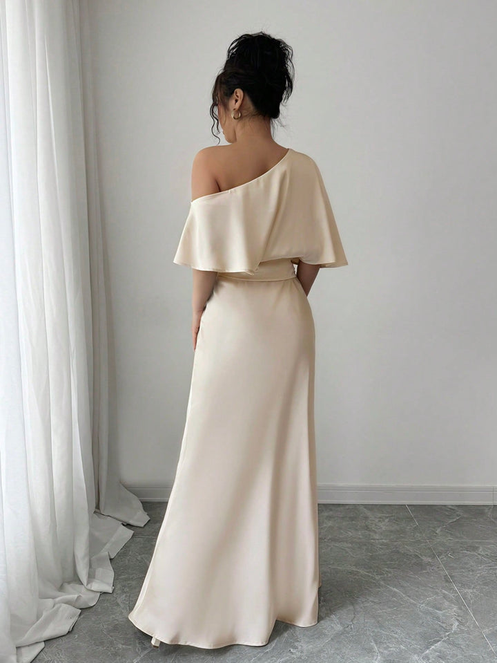 SHEIN maxi ruha, arany