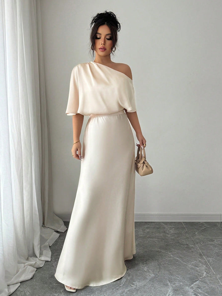 SHEIN maxi ruha, arany