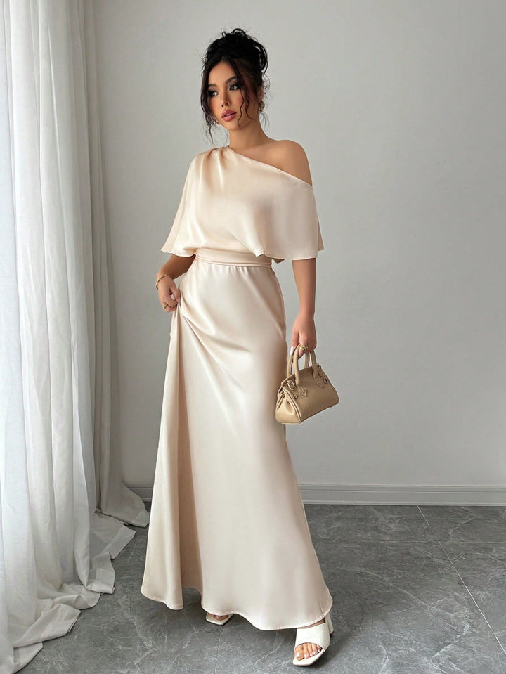 SHEIN maxi ruha, arany