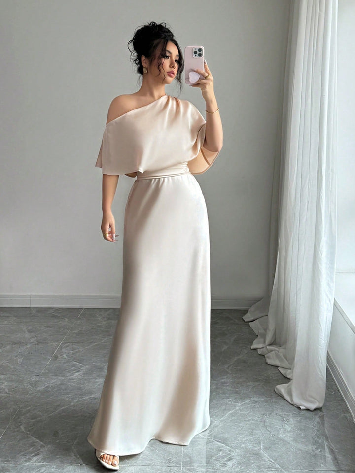 SHEIN maxi ruha, arany