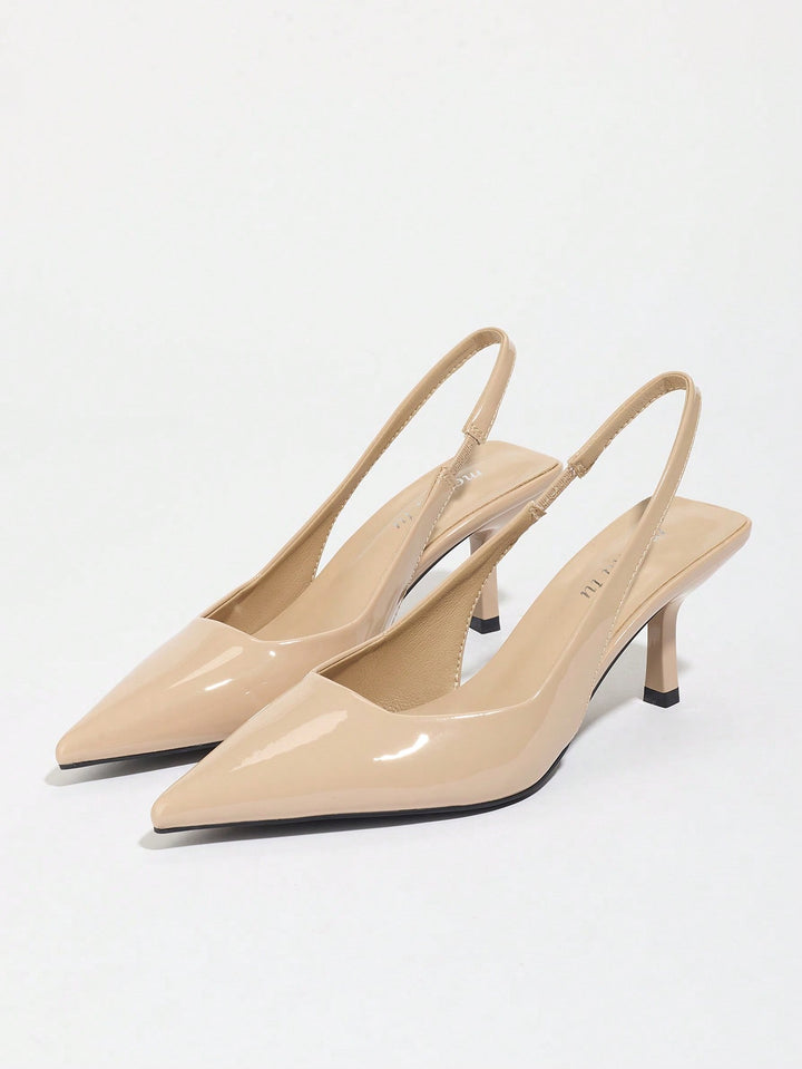 Pantofi cu toc SHEIN, roz