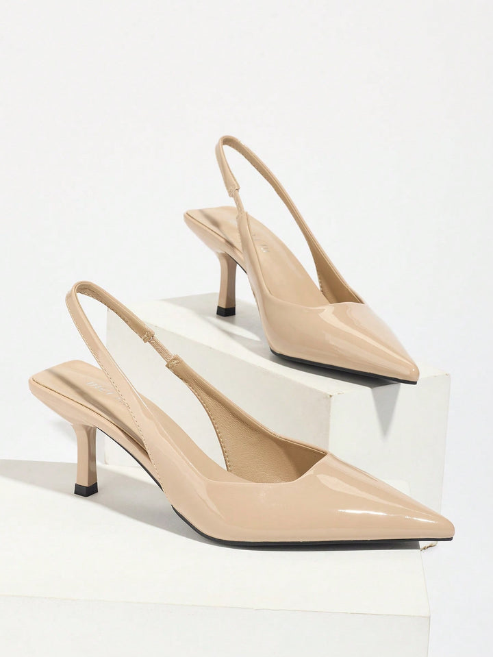 Pantofi cu toc SHEIN, roz