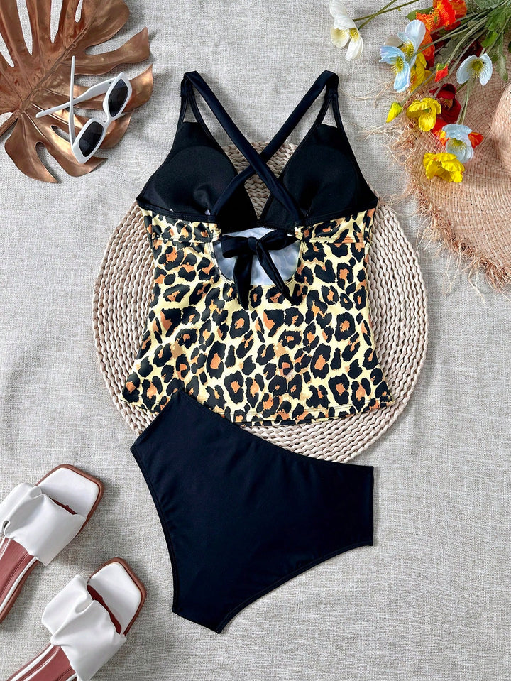 Costum de baie SHEIN, mix culori