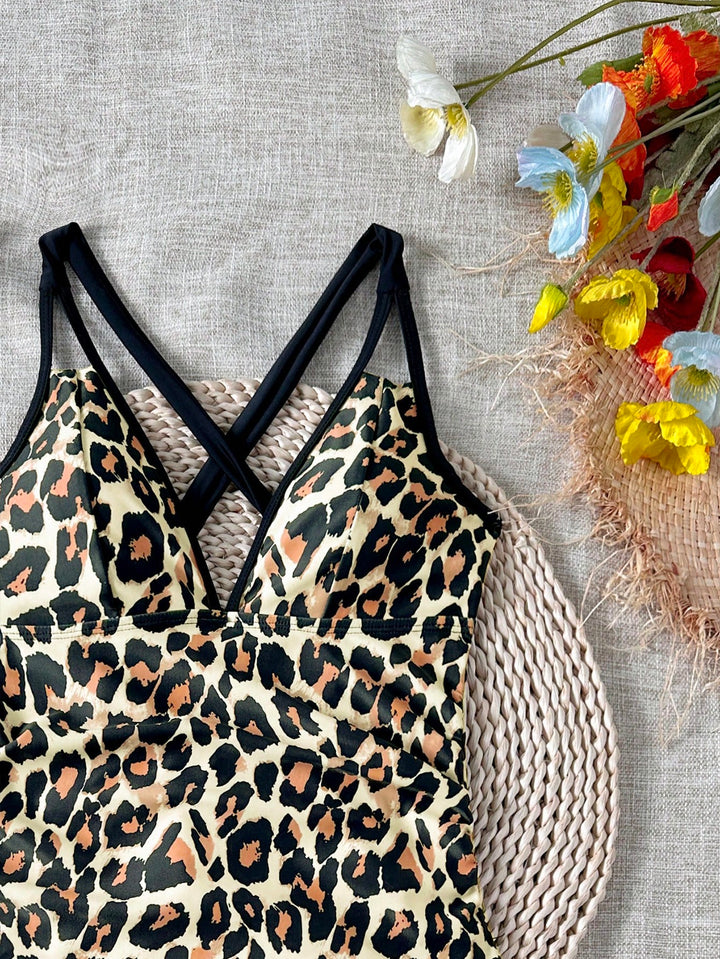 Costum de baie SHEIN, mix culori