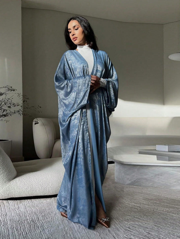 Set caftan și jalabiya SHEIN, albastru