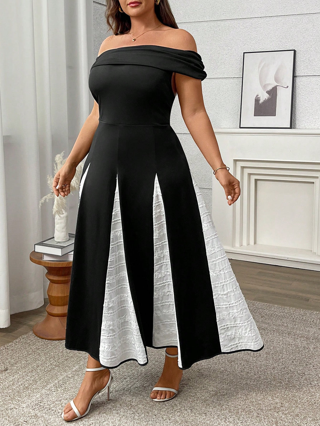 SHEIN maxi ruha, vegyes színek