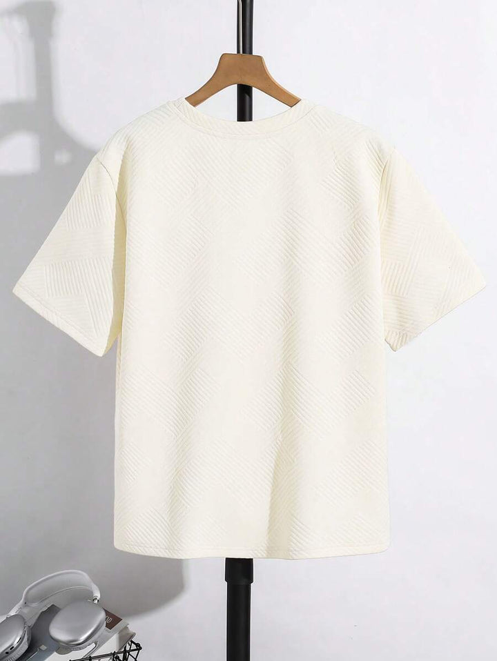 Tricou SHEIN, crem