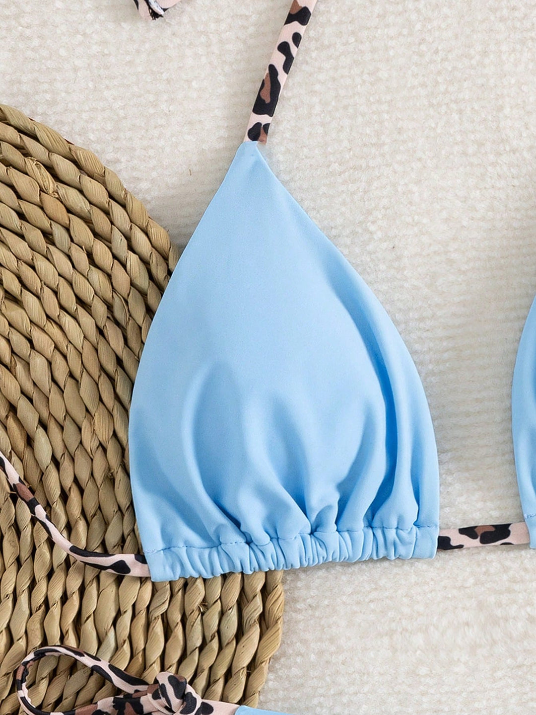 Set bikini SHEIN, turcoaz