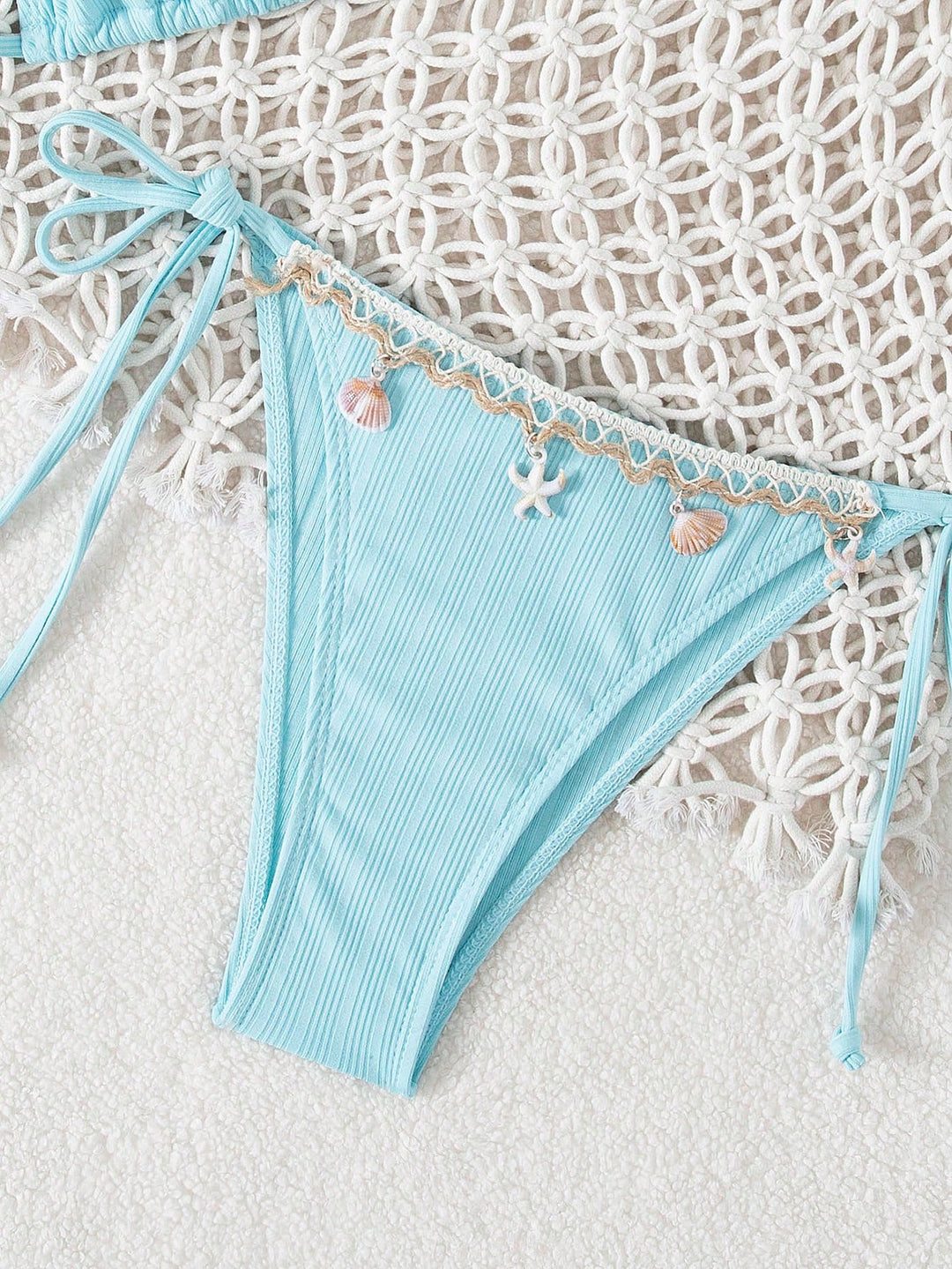 Set bikini SHEIN, turcoaz