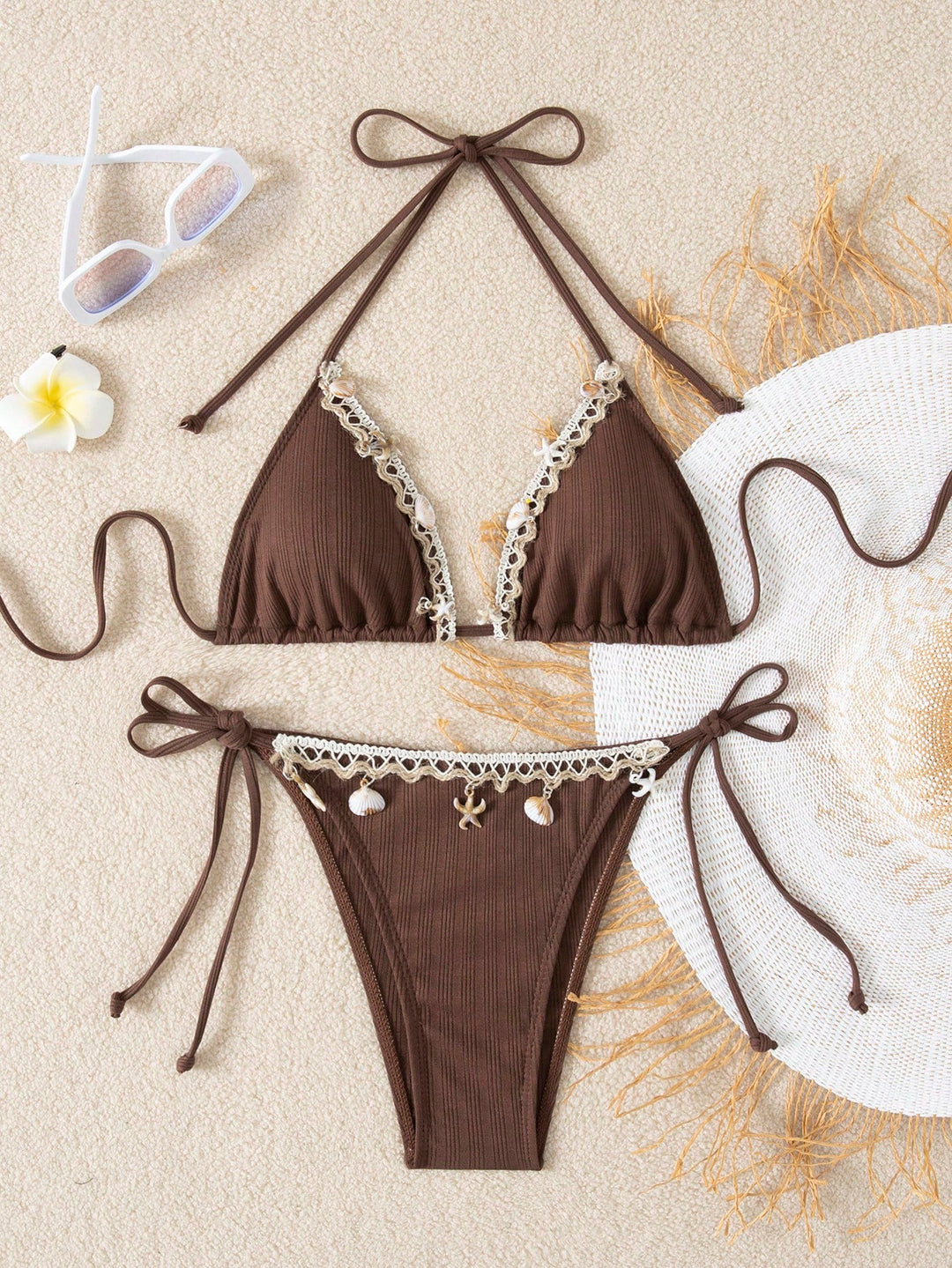 Set bikini SHEIN, maro