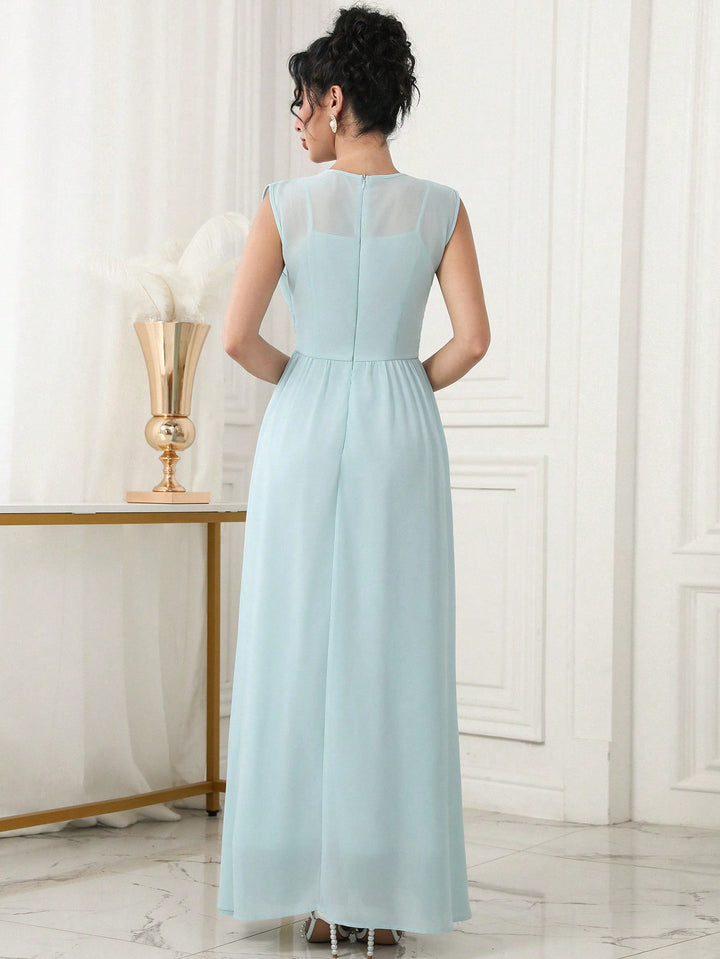 SHEIN maxi ruha, kék