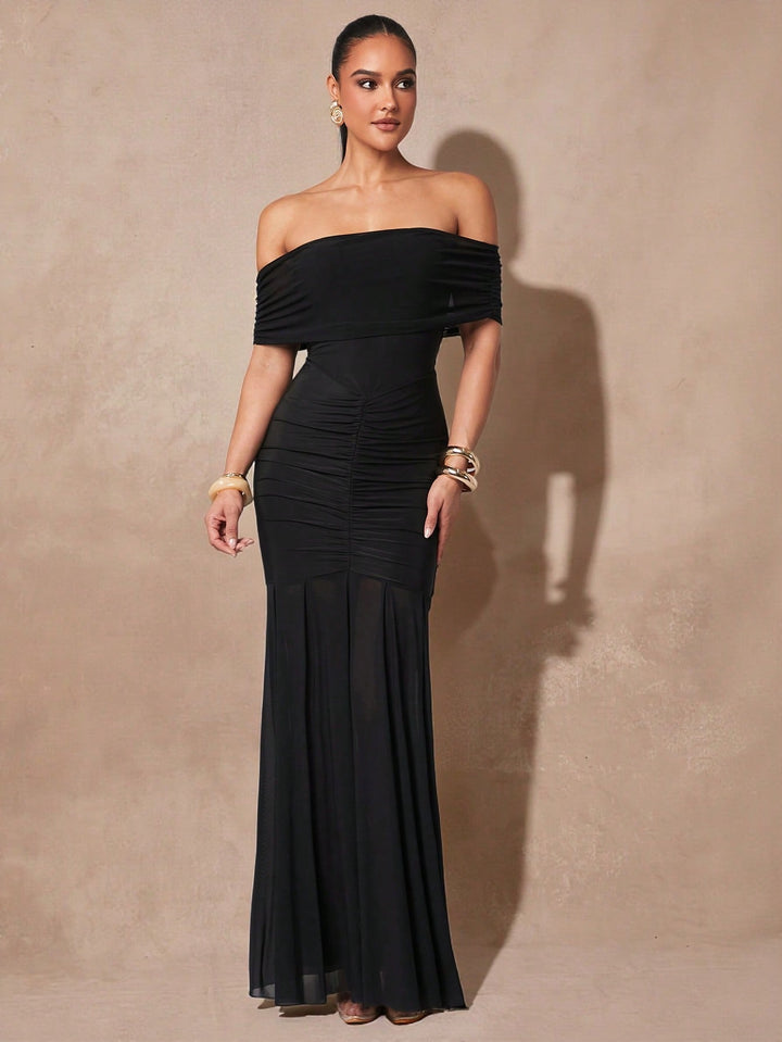 Rochie maxi SHEIN, negru