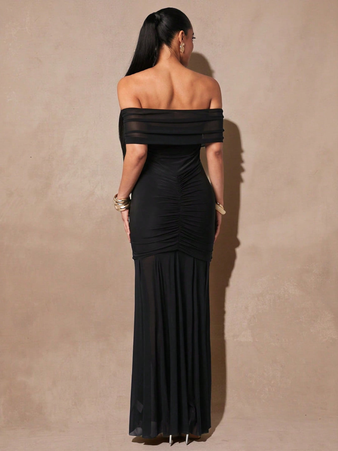 Rochie maxi SHEIN, negru