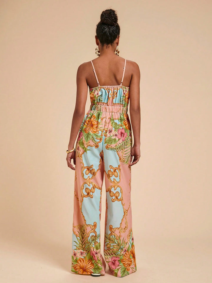 SHEIN hosszú jumpsuit, vegyes színek