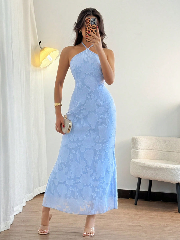 Rochie midi SHEIN, albastru