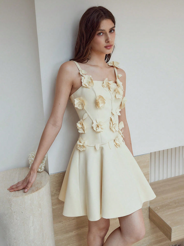 Rochie scurtă SHEIN, galben