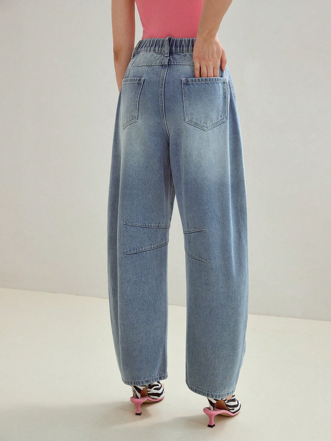 Jeans SHEIN, albastru