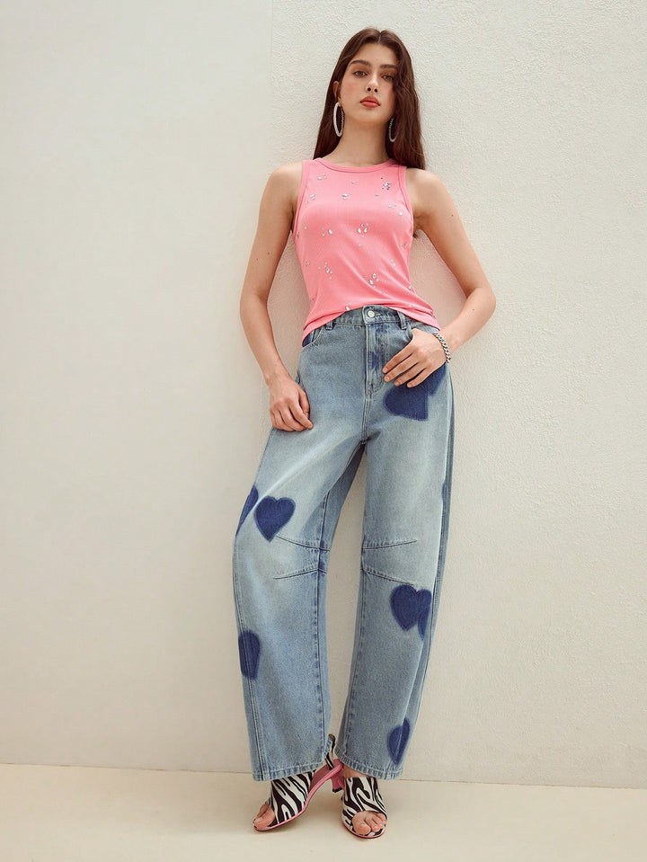 Jeans SHEIN, albastru