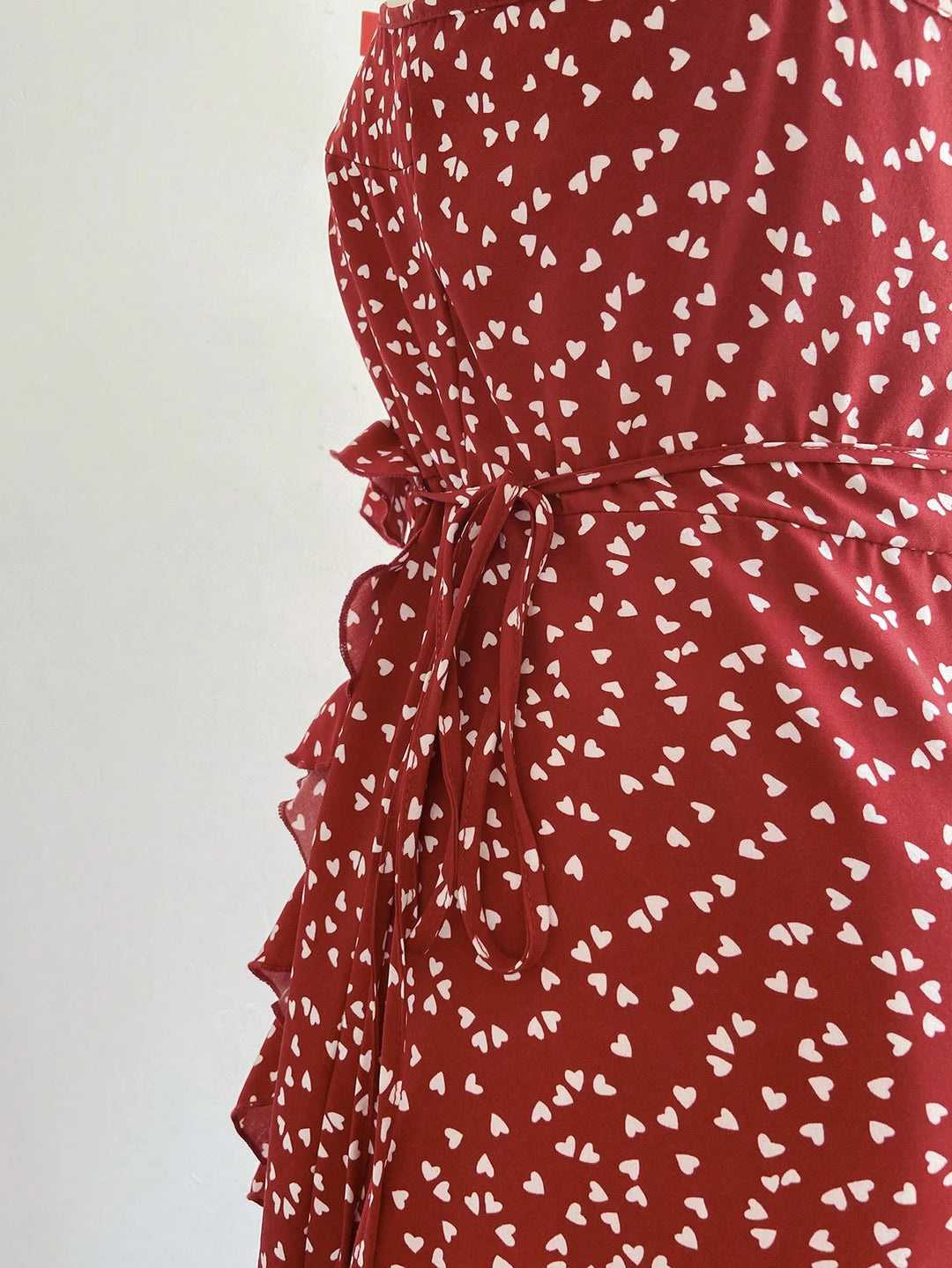 SHEIN mini ruha, piros