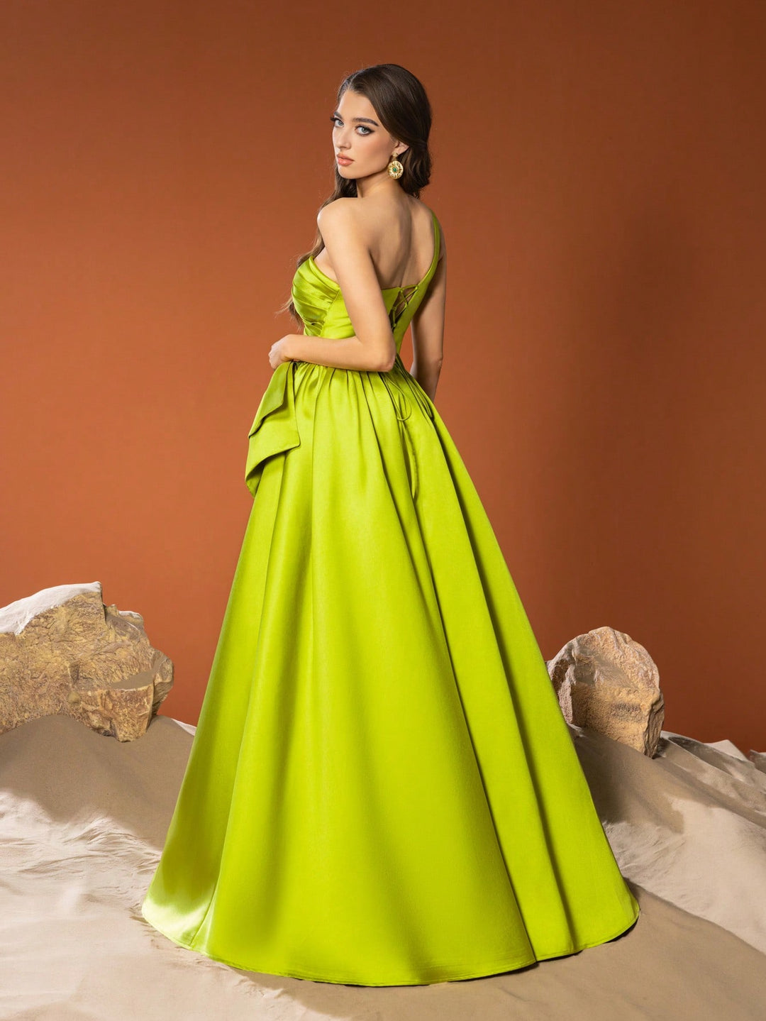 Rochie SHEIN, verde